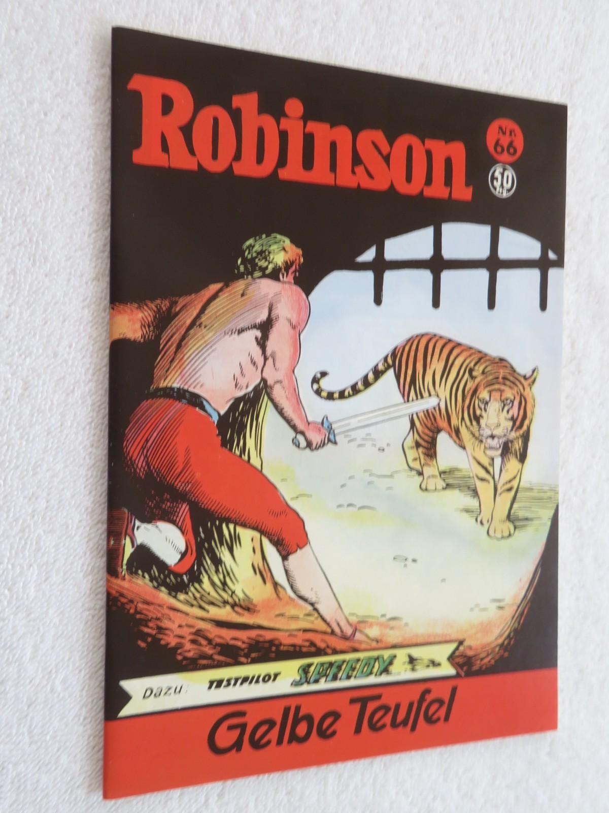 Hethke Editore / Roman Boutique - Robinson con pilota collaudatore Speedy n. 66 ottimo