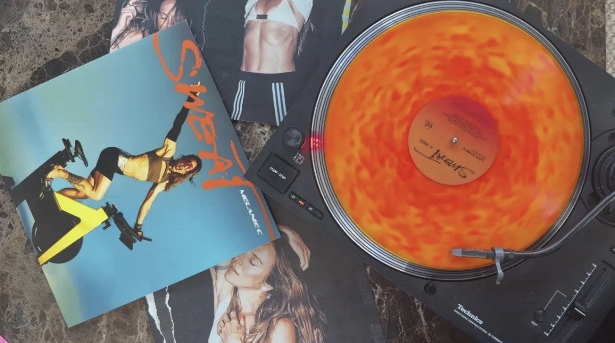 MELANIE C SWEAT (THE ‘SPORTY’ EDIT)  | Yellow Sunburst Vinyl LP | Blood Records