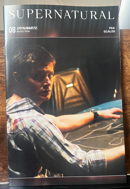 Supernatural #8 Dean Winchester photo cover (Dynamite Entertainment)
