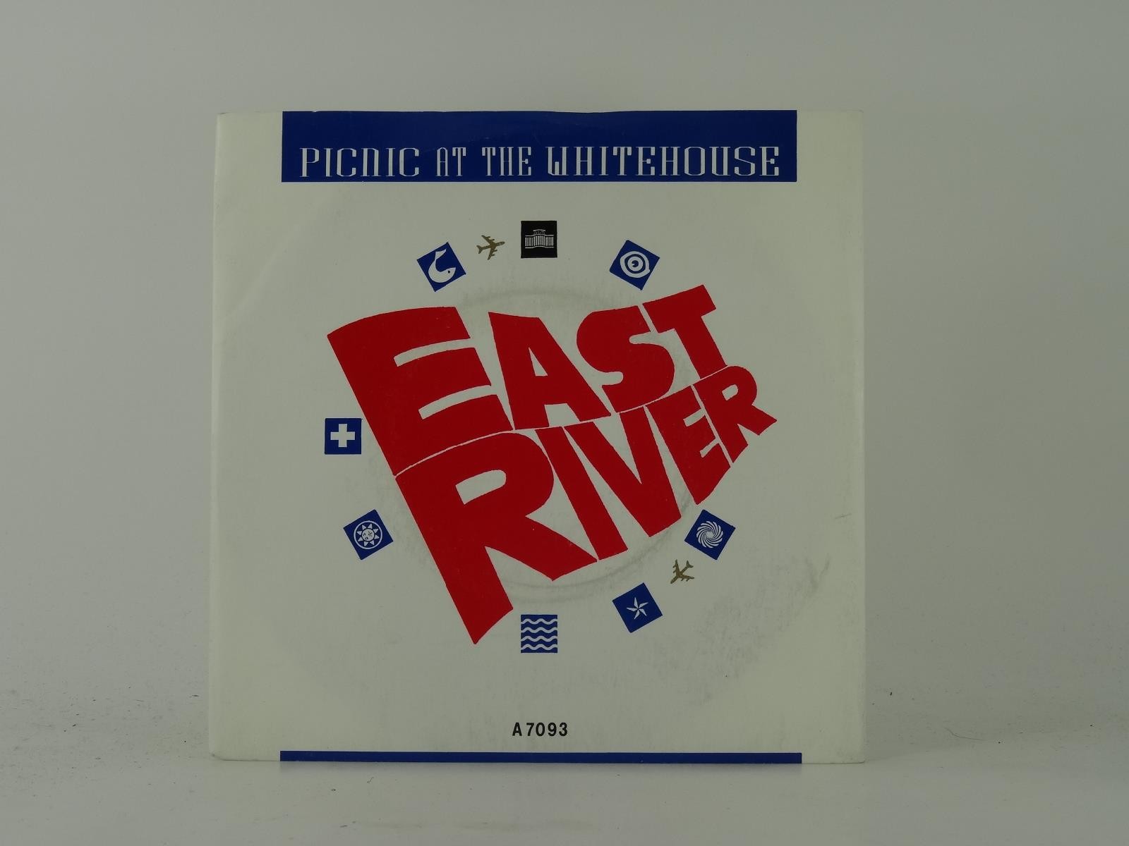 PICNIC AT THE WHITEHOUSE EAST RIVER/CLOCKWORK BLUE (2) 2 Track 7" Single plus Pi