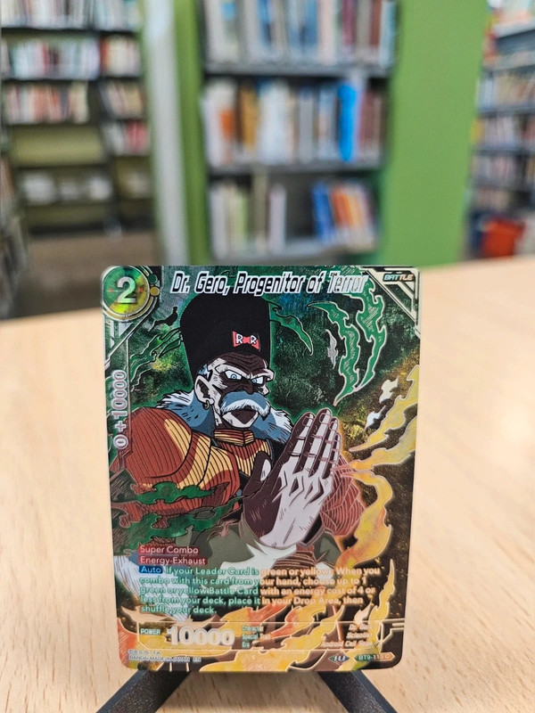 Carta dragon Ball - Dr. Gero, Progenitor of Terror (BT9-115C) - selección de coleccionistas Vol 2