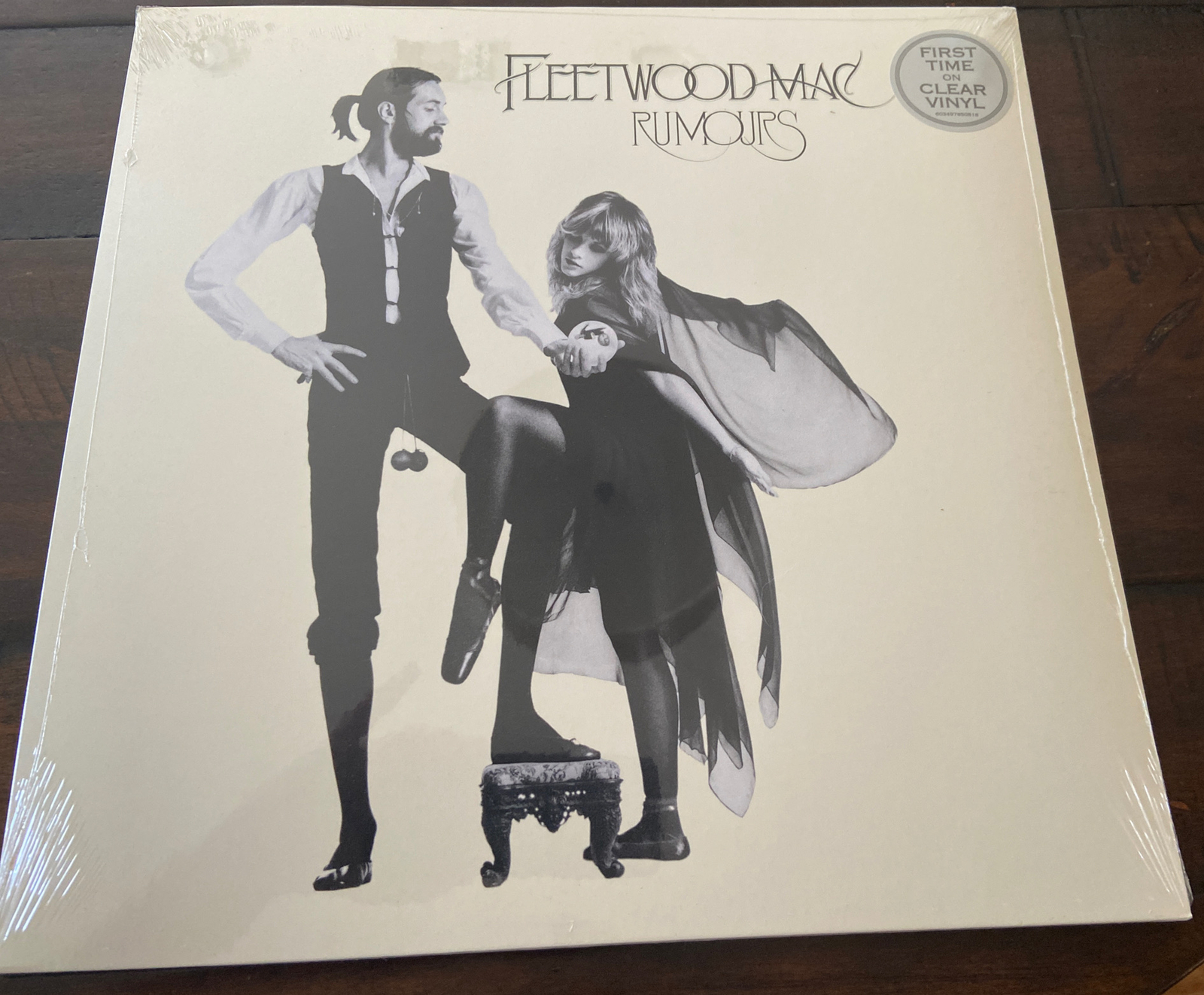 Fleetwood Mac RUMOURS Colored Clear Vinyl 2019 Factory Sealed NEW! Europe