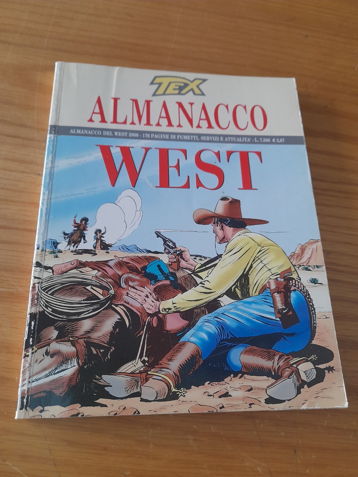 Tex: Almanacco del West 2000...Sergio Bonelli editore...buono...vedi foto 
