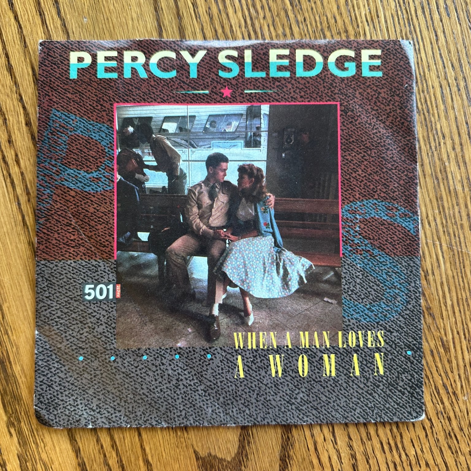 Percy Sledge – When a Man Loves a Woman 7" Single 1987 Atlantic Soul R&B 45RPM