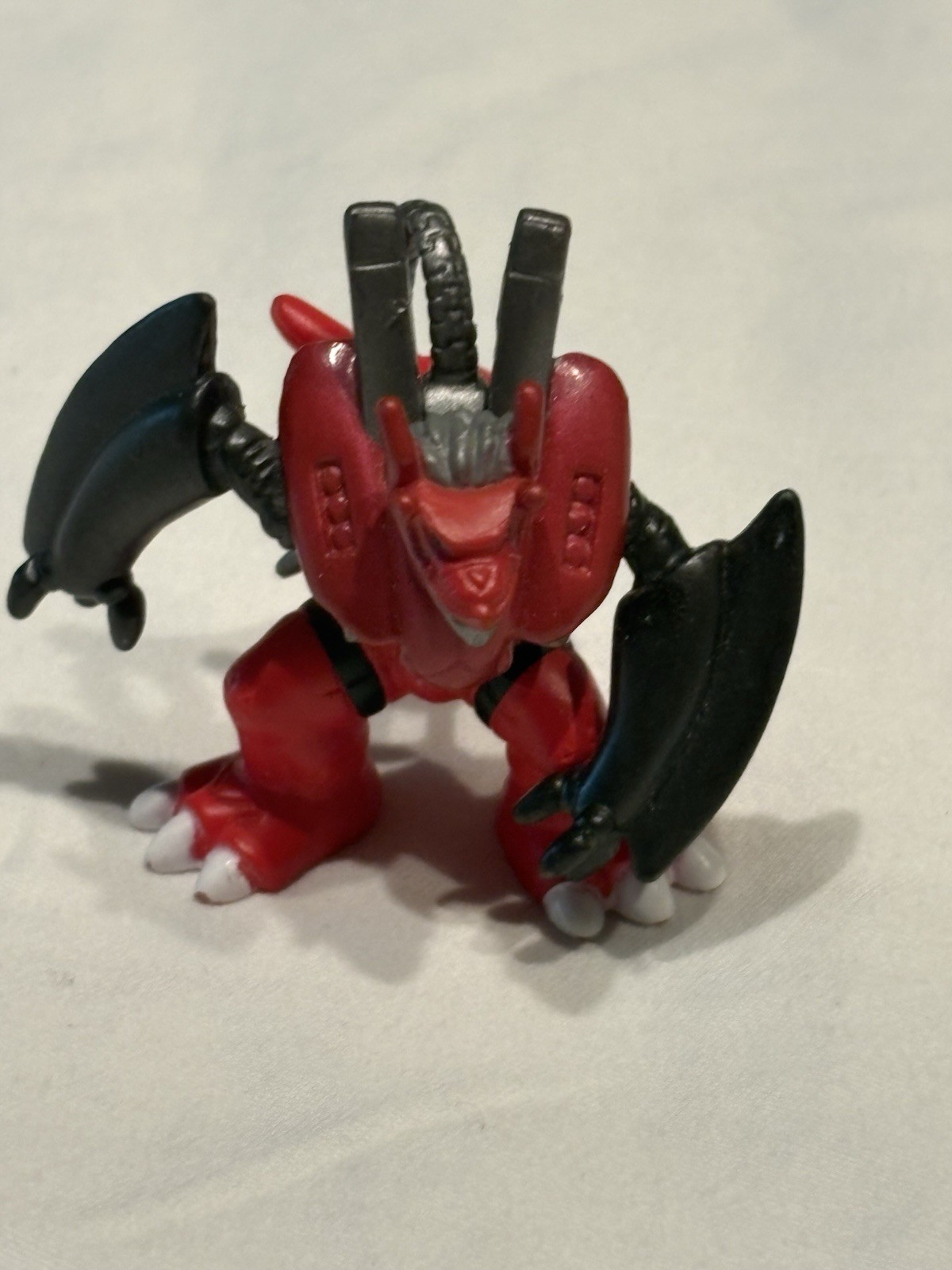 Vintage 2001 Digimon Digital Monsters 1.5" Wargrowlmon 🔥 Mini Figure H-T Bandai