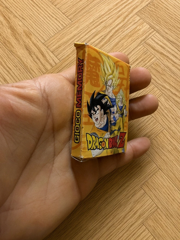 Dragon Ball Z Lotto Cards Vintage Goten Trunks Gotenks Super Saiyan Carte Da Collezione Original