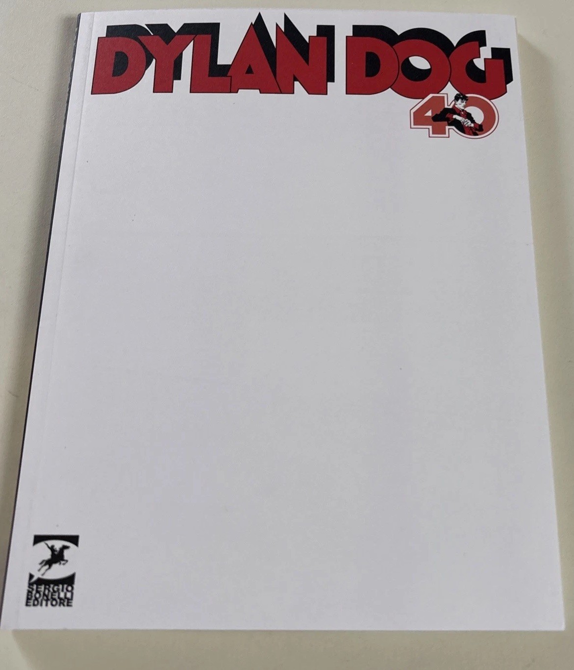 DYLAN DOG 480 WHITE COVER VARIANT - Giù nel Sottomondo - PERFETTO NUOVO