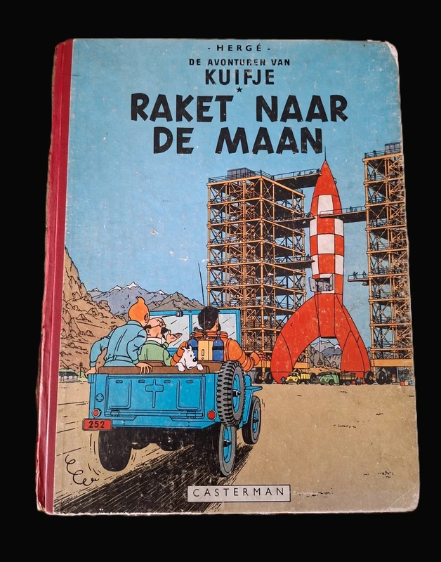 Kuifje Raket naar de maan 1954