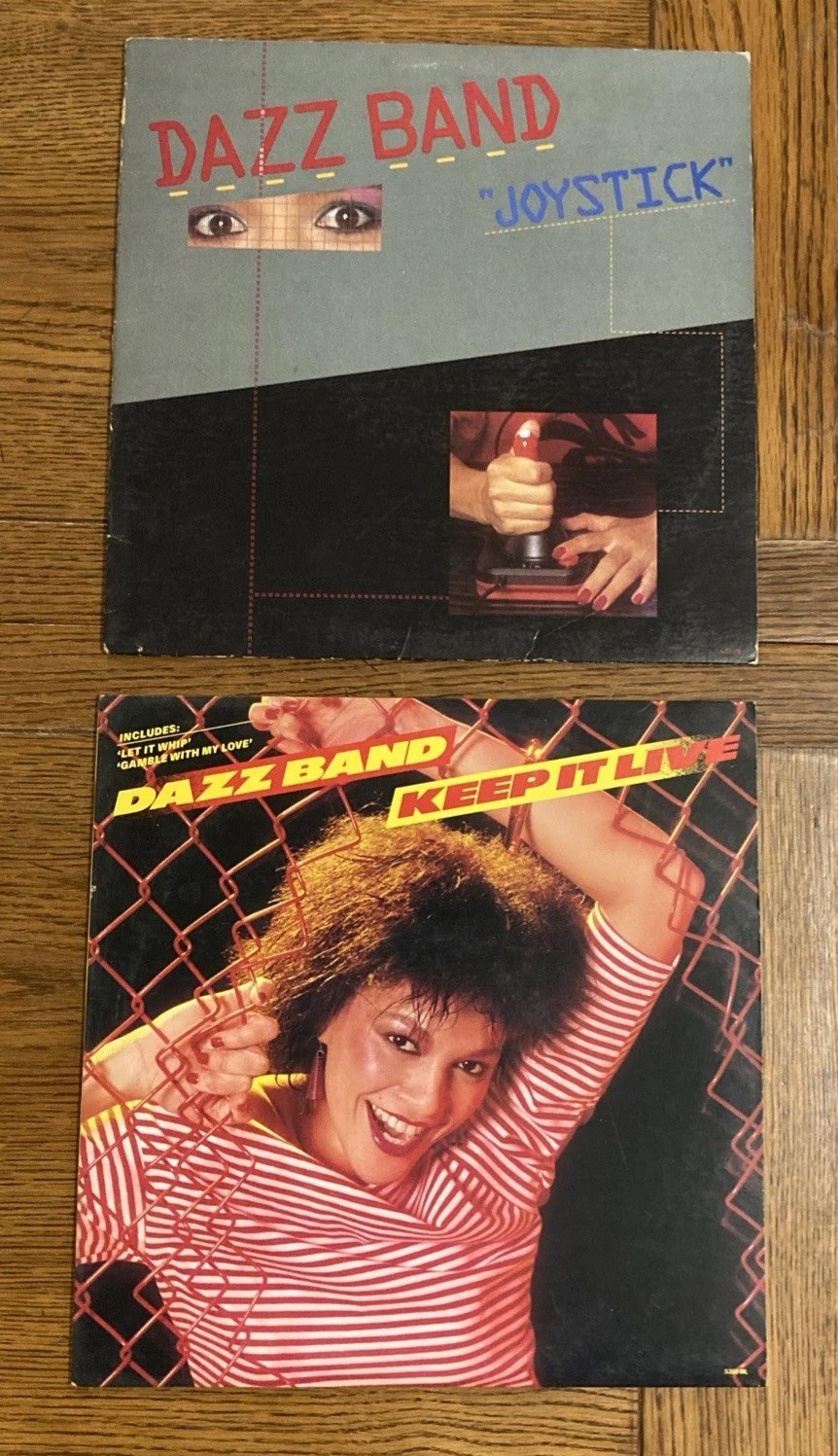 Dazz Band 2 LP Lot - Joystick and Keep It Live VG+