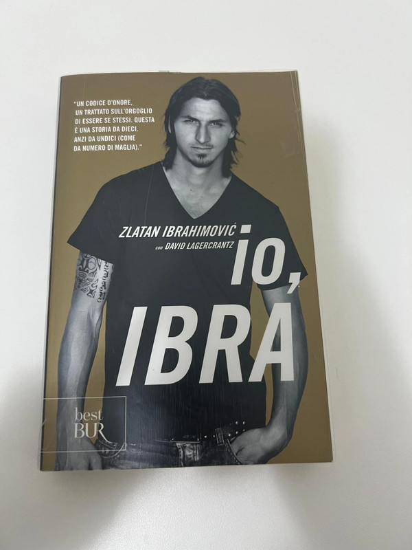 Libro "lo, Ibra" - Autobiografia Zlatan Ibrahimović - BUR