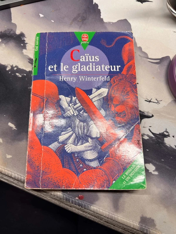 Caïus et le gladiateur – Henry Winterfeld – Livre de poche jeunesse