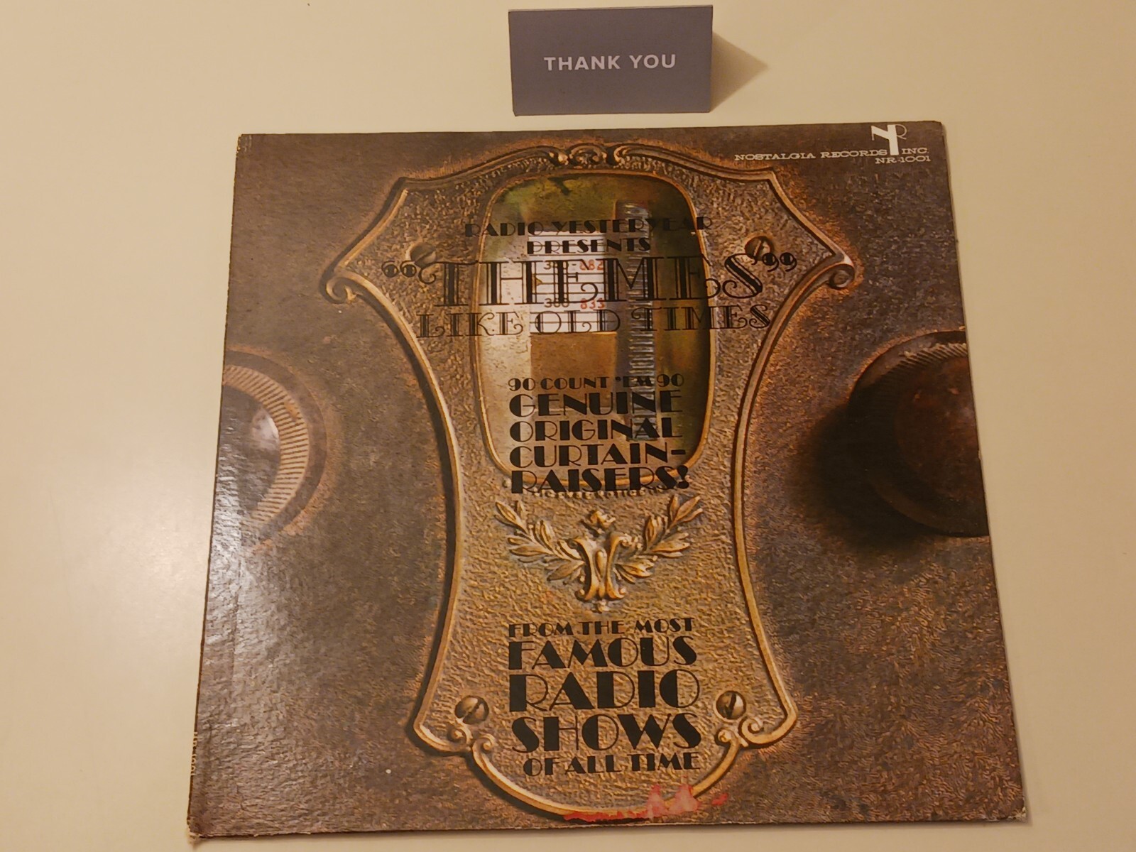 Radio Yesteryear Presents 'Themes' Like Old Times Vinyl LP Nostalgia NR-1001