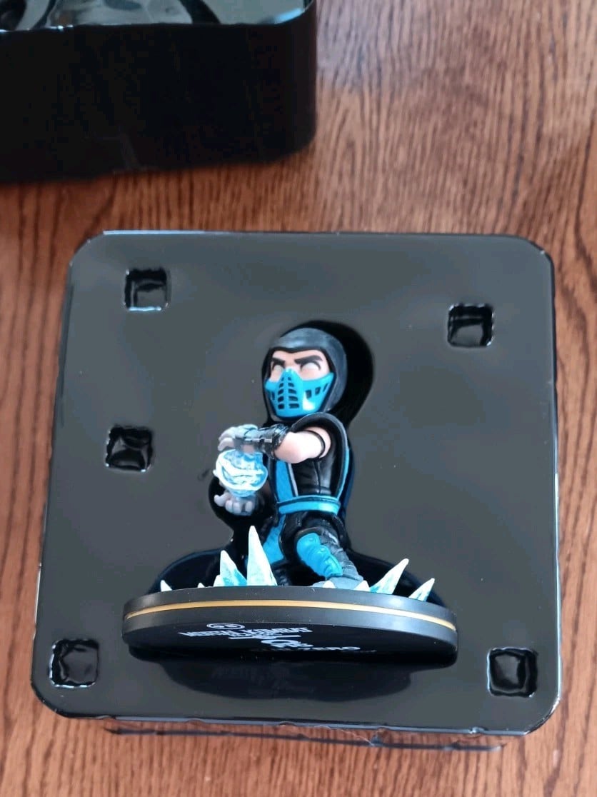 Mortal Kombat Sub-Zero 4 Pollici Q-Fig Usato Ottime Condizioni 