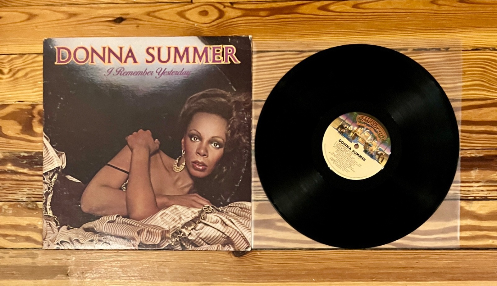 Donna Summer: I Remember Yesterday LP Vinyl US 1977 Casablanca Disco VG+/VG+
