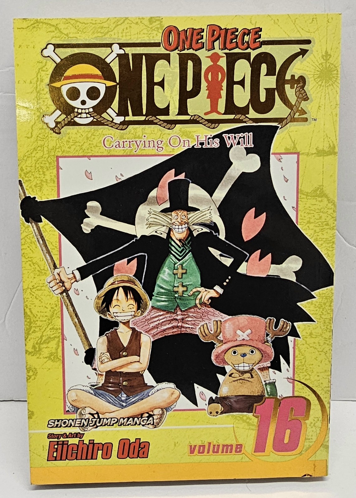 One Piece Gold Foil Vol 16 libri manga inglese Eiichiro Oda Viz Shonen Jump
