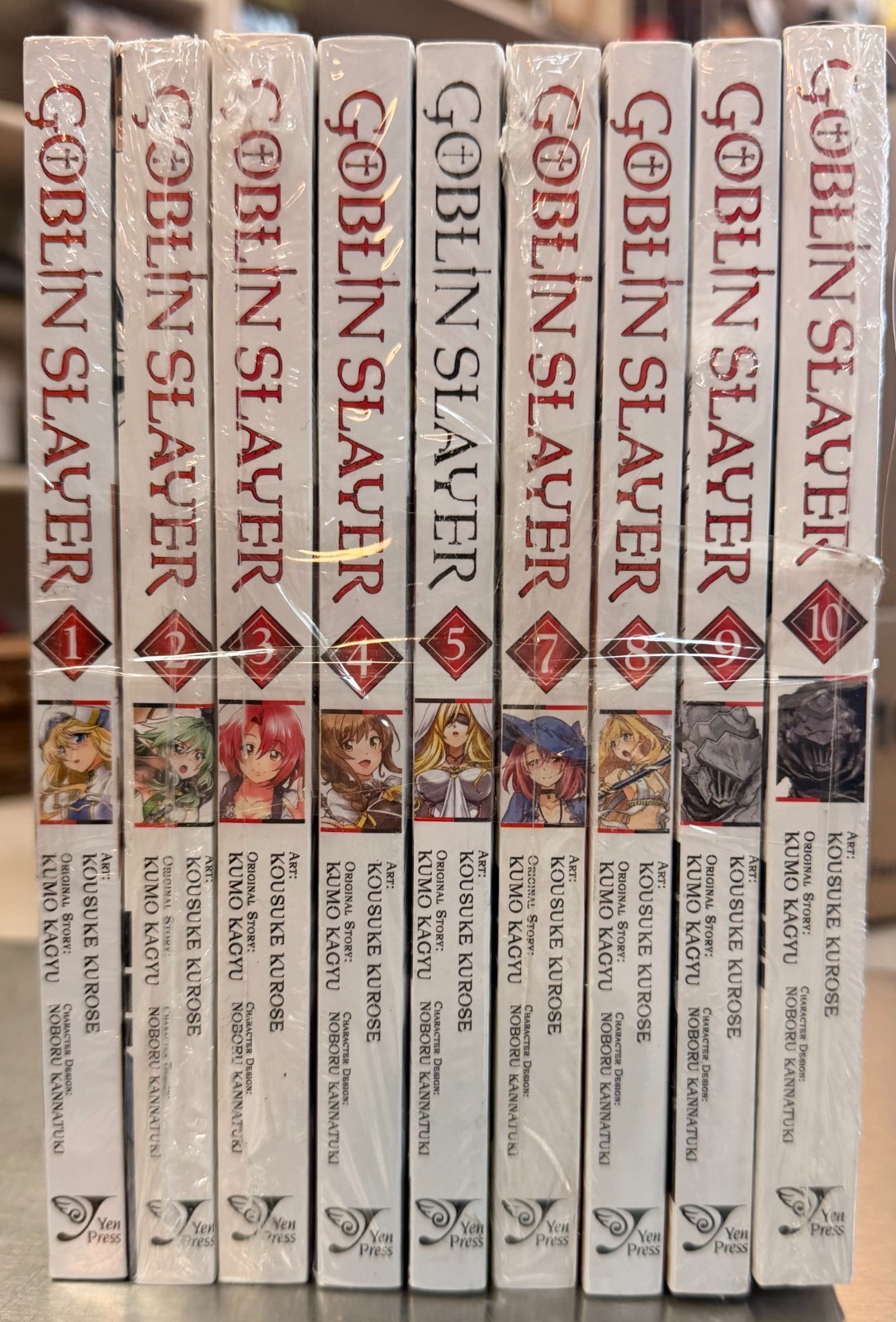 Goblin Slayer 1-5, 7-10 manga inglese nuovo P10