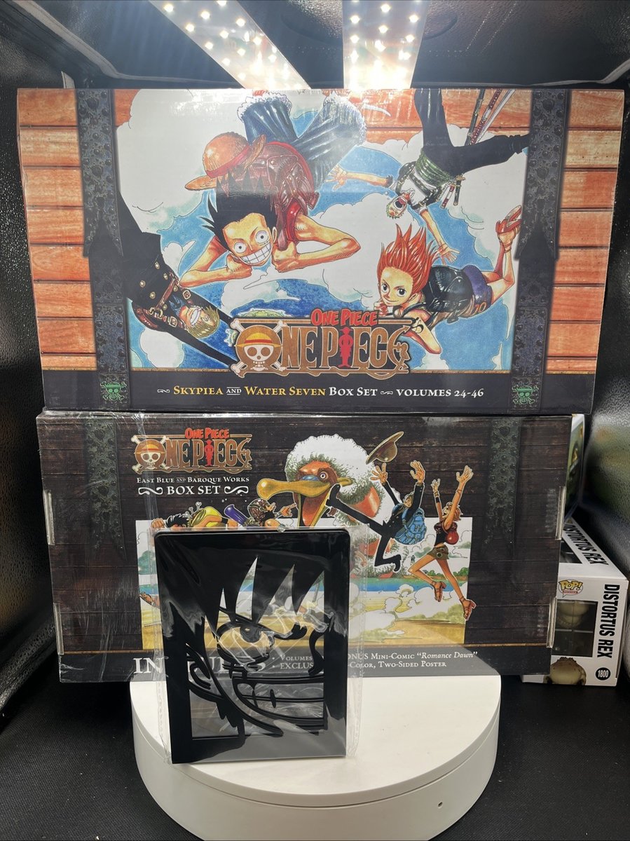 ONE PIECE Box Set 1 e 2 NUOVO con estremità a libro