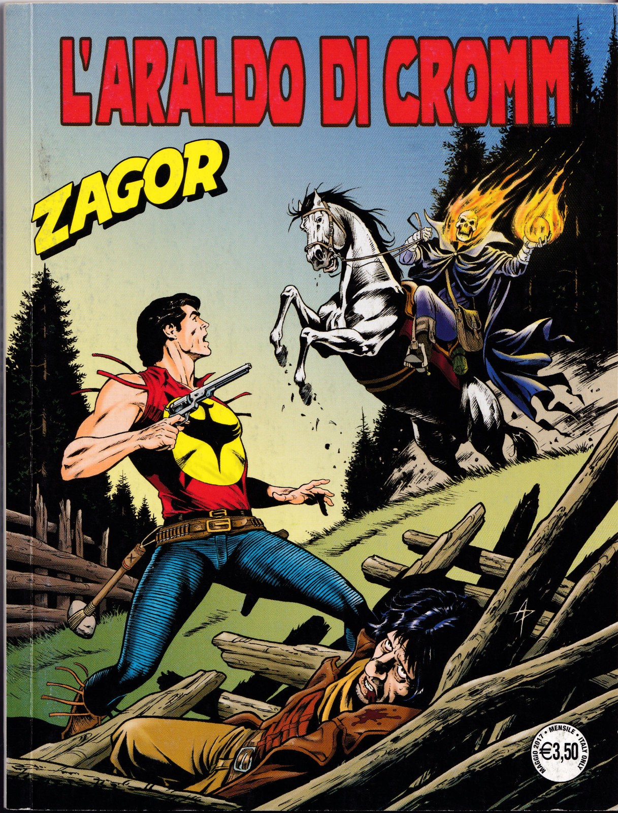 Zagor n. 673 - L'araldo di Cromm - Bonelli