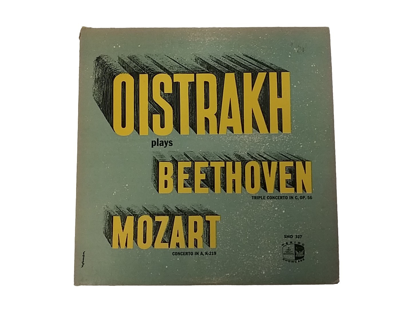 LP Oistrakh Plays Beethoven Mozart Period Showcase SHO 327 NEAR MINT VINYL