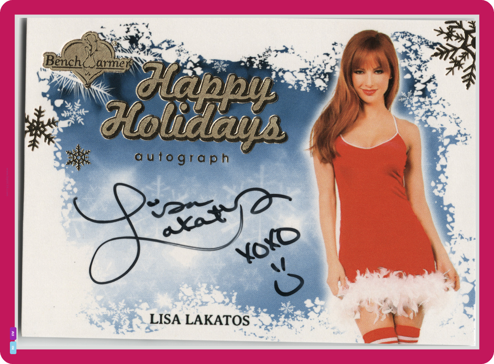 LISA LAKATOS 💋 SCALDABANCO 2014 ⌁ BUONE VACANZE AUTO BLU ANTERIORE - VERDE POSTERIORE