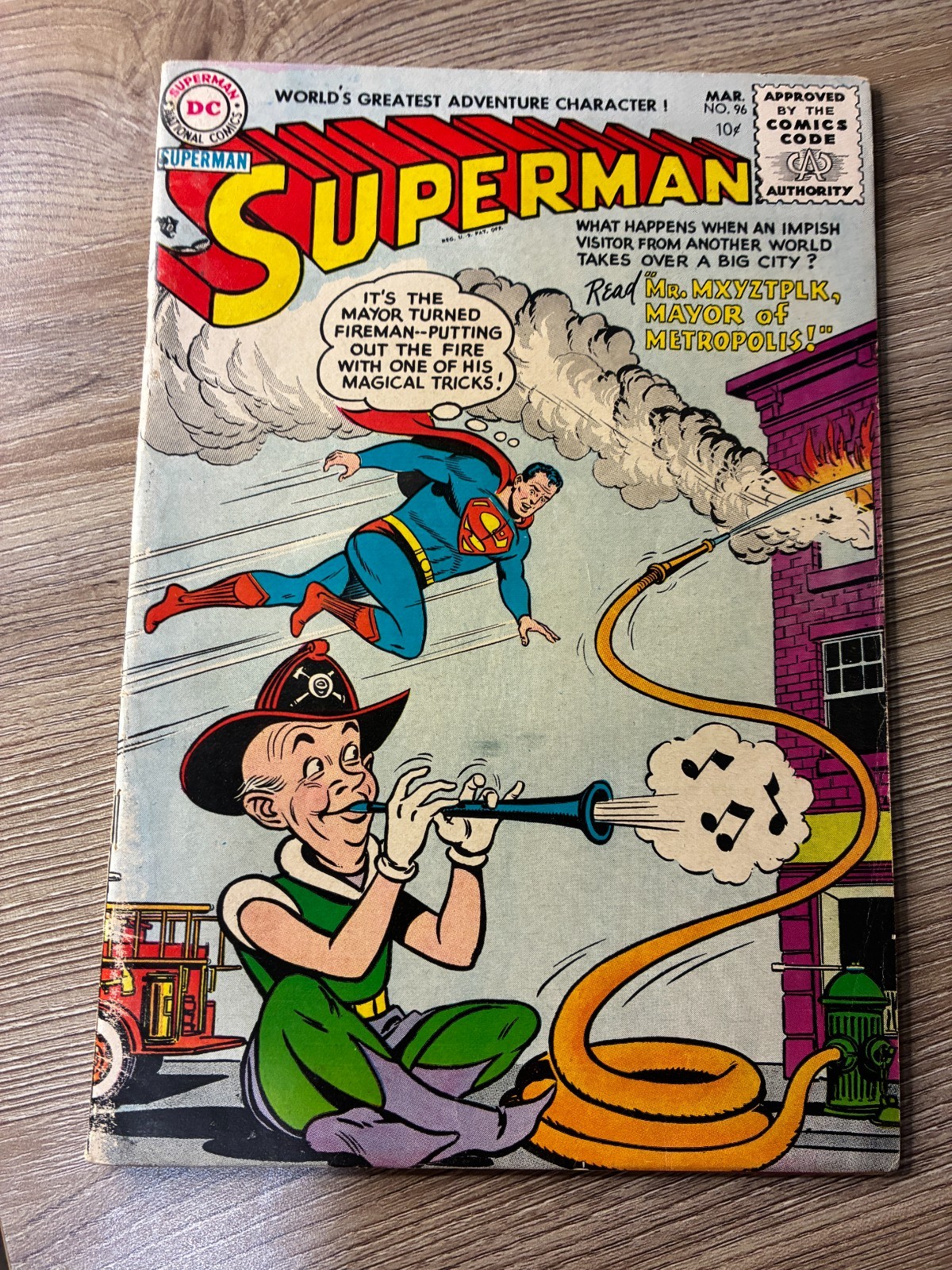 SUPERMAN - SERIE 1 n. 96 - MARZO 1955 - VG MR. MXYZTPLK