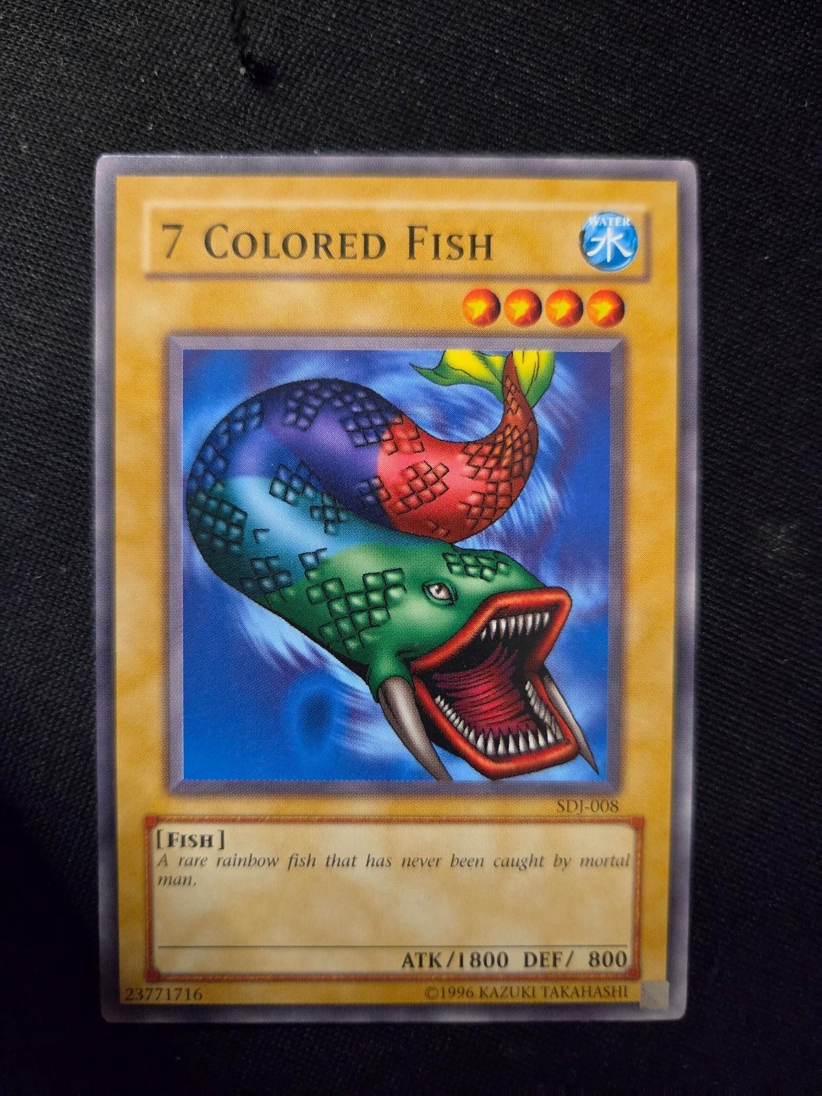 7 Colored Fish SDJ-008 Common Starter Deck: Joey Yu-Gi-Oh Unlimited LP
