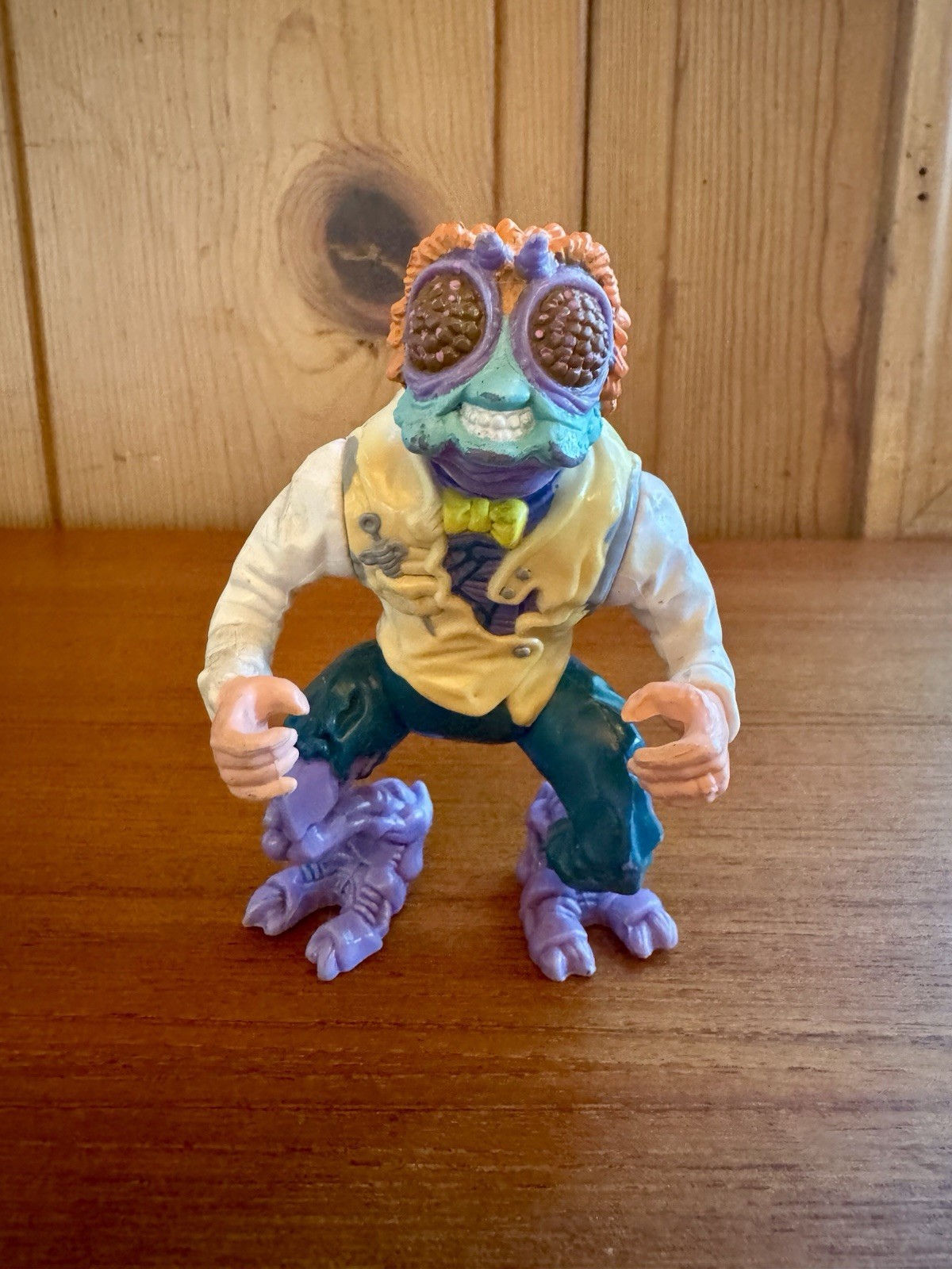 Modellino vintage 1989 TMNT Baxter Stockman Fly Playmates sciolto