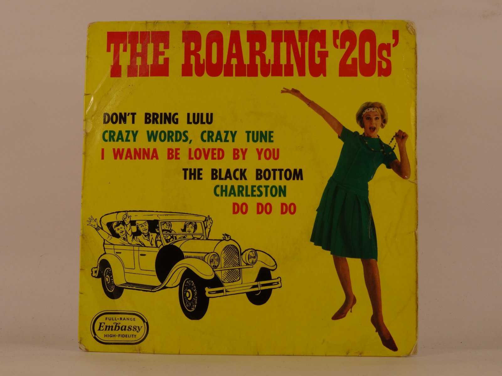 KAY BARRY THE ROARING 20S (98) 6 Track 7" Single plus Picture Sleeve EMBASSY