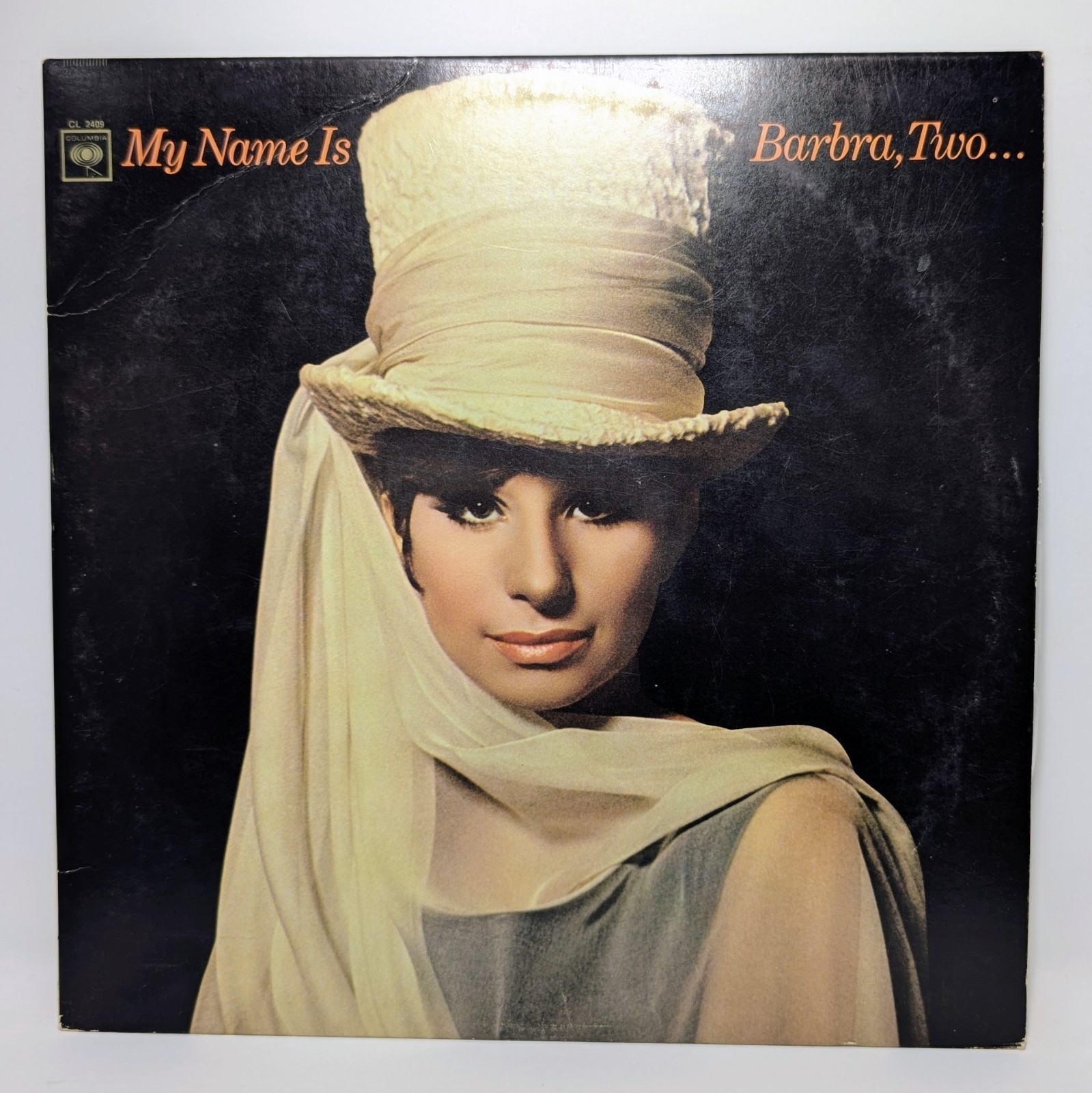 Vintage 1965 Vinyl LP B. STREISAND My Name Is Barbra, Two; CL 2409, Nonbreakable