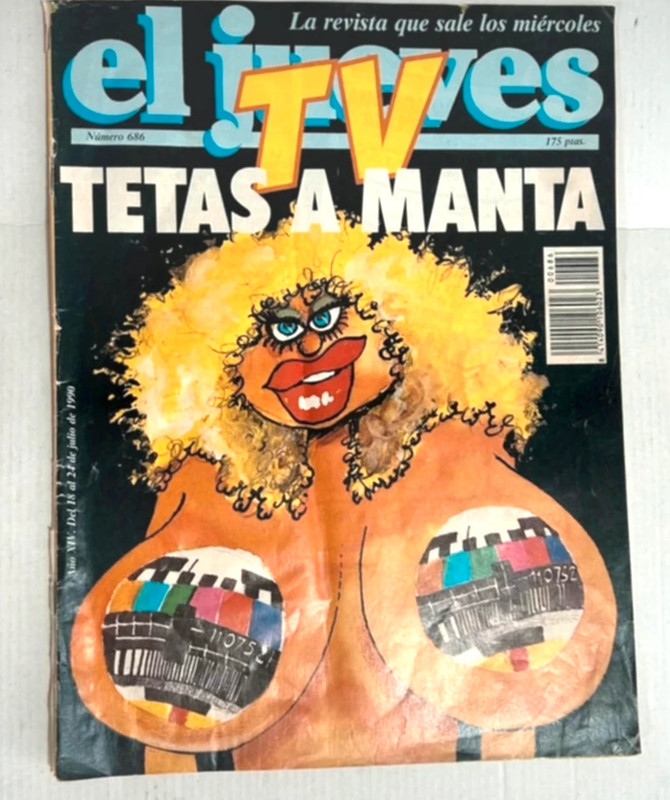 Revista TV el jueves N 686! Tetas a Manta