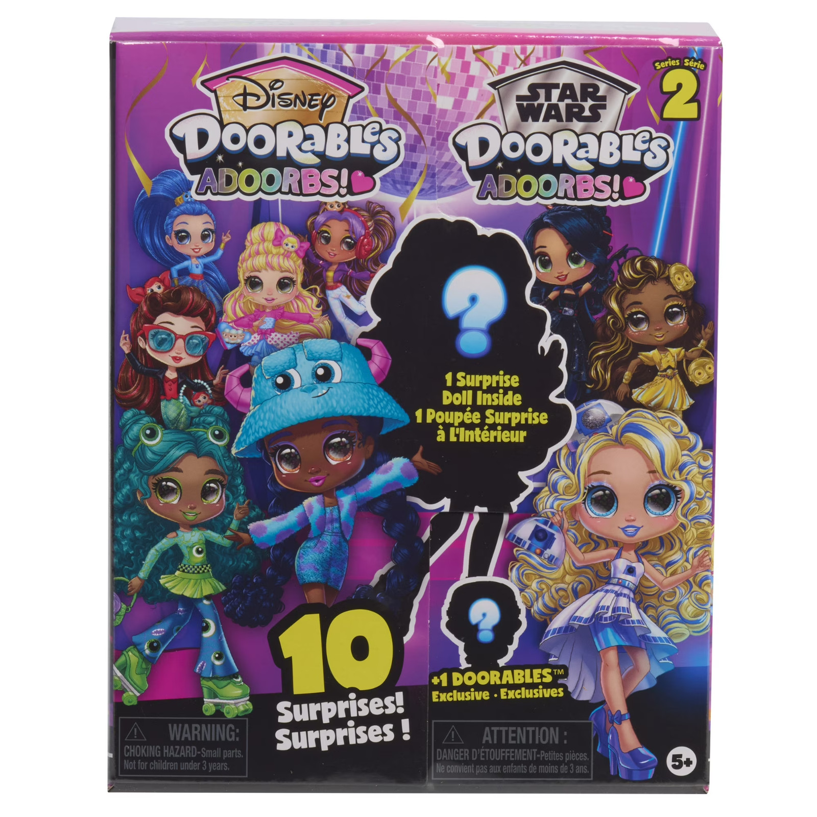 Disney Doorables Adoorbs Serie 2 Bambola da Collezione Figura 5,5 Pollici