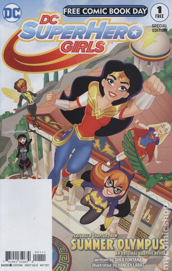 DC Super Hero Girls FCBD #1 FN 2017 Immagine Stock
