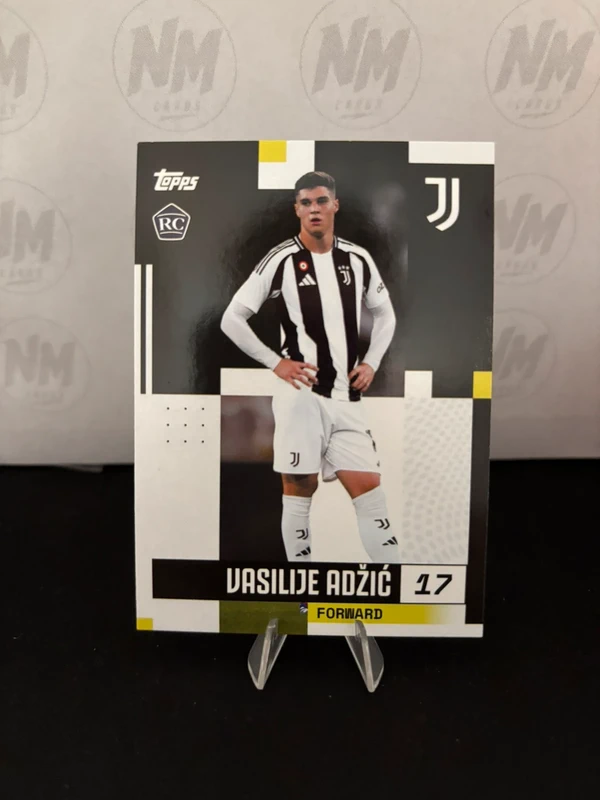 Vasilije Adzic rookie rc team set Juventus 2025