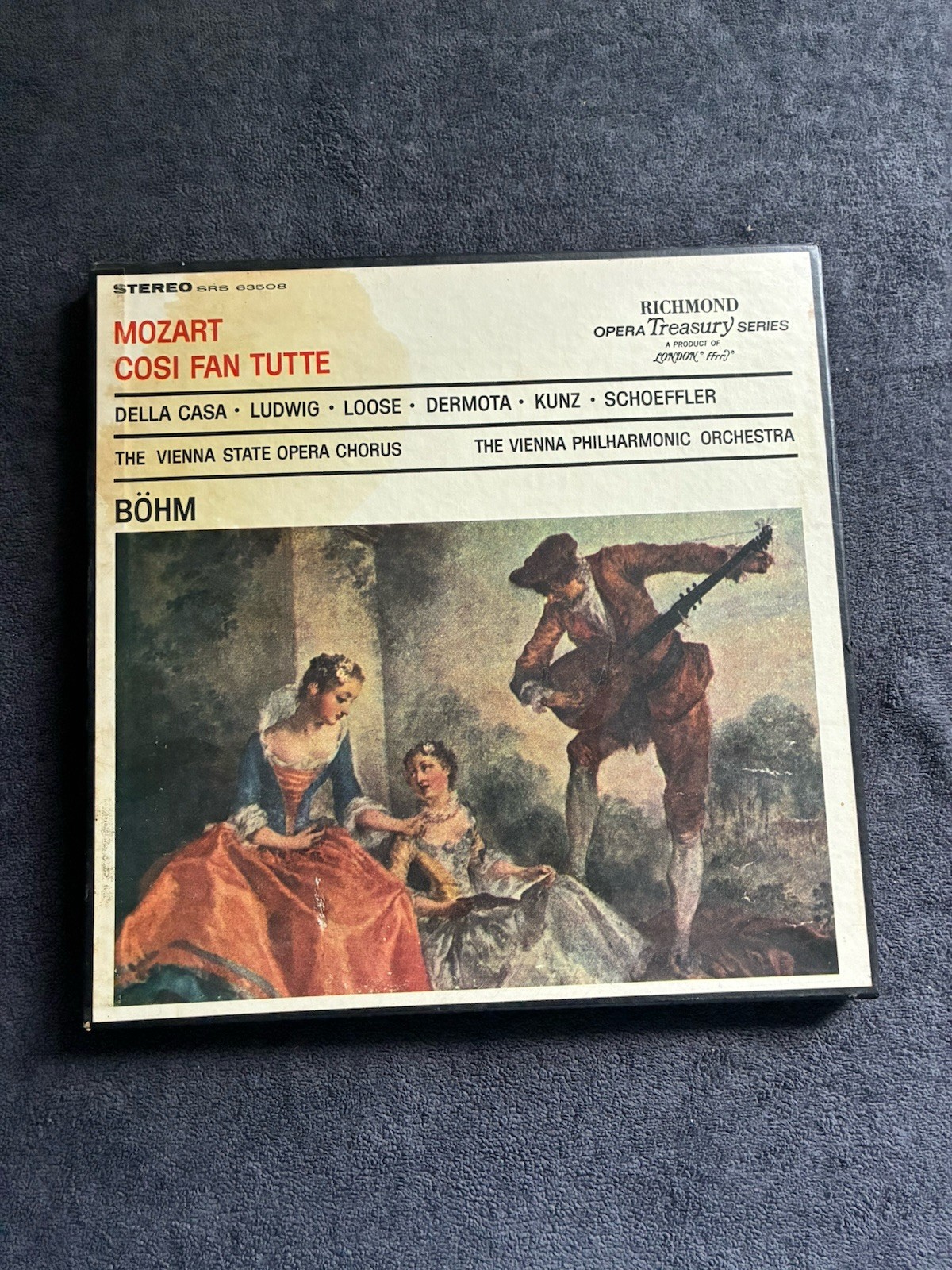 MOZART - COSI FAN TUTTE LP  RARE OOP