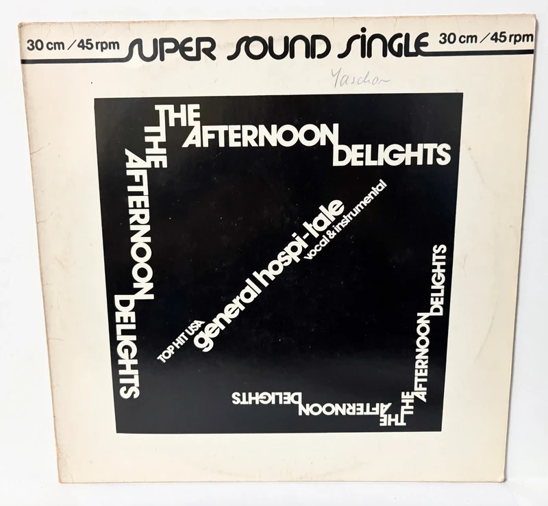Maxi Single 12" - The Afternoon Delights - General Hospi-tale