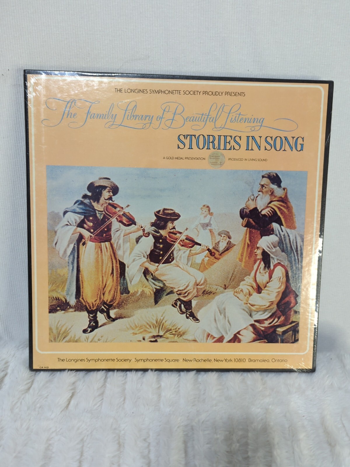 The Family Library Of Beautiful Listening "Stories In Song" LP NIB 1973
