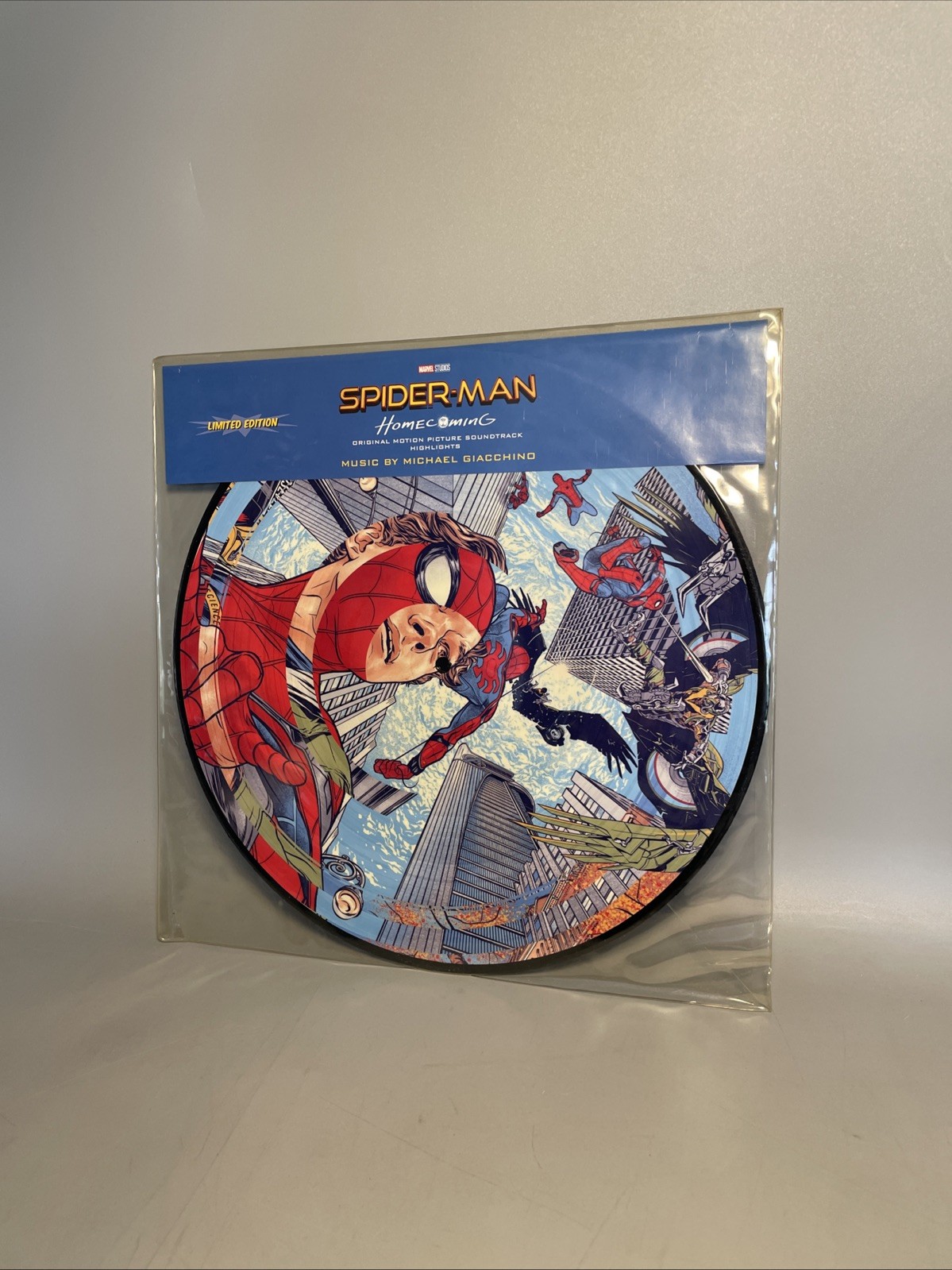 Spider-Man: Homecoming - Original Soundtrack Picture Disc Vinyl LP MCU #R2F1K2