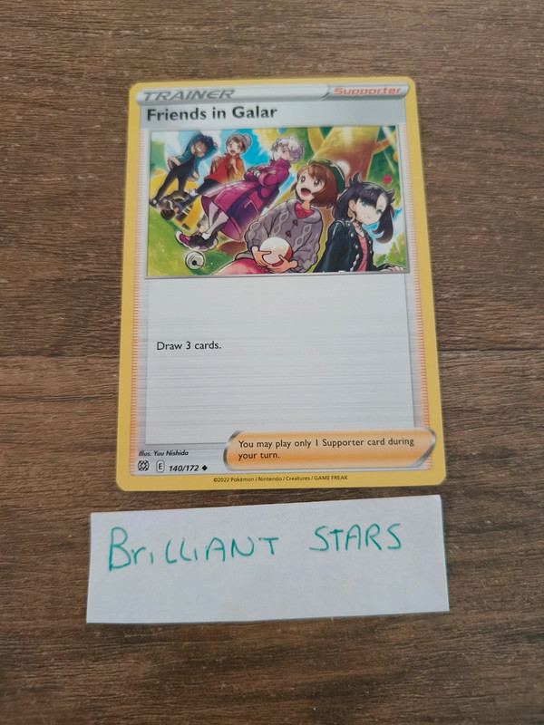 Brilliant stars friends in galar