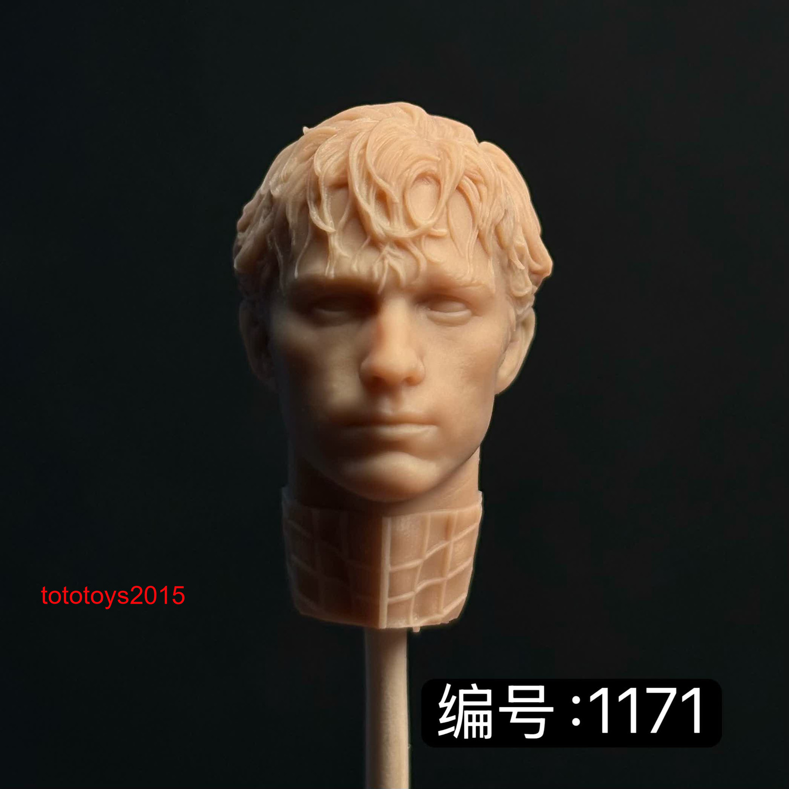 1:6 1:12 1:18 Tom Holland giovane uomo testa scolpita per action figure 12" 6" 3,75"