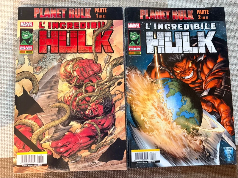 Hulk 181-182: Planet Rulk (Saga completa)