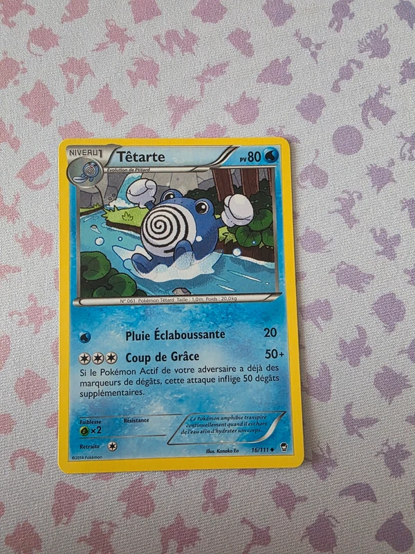Têtarte 16/111 Poings Furieux XY5 FR