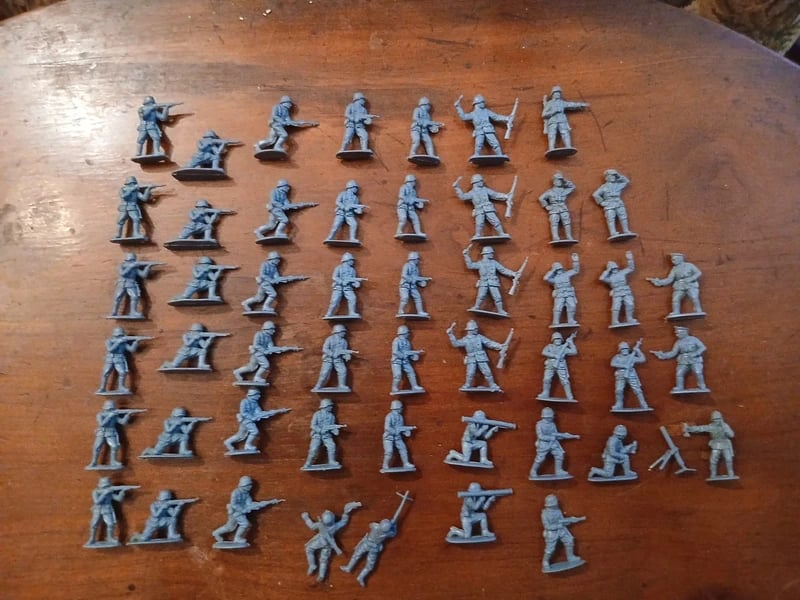 Soldatini soldats fanteria tedesca Matchbox