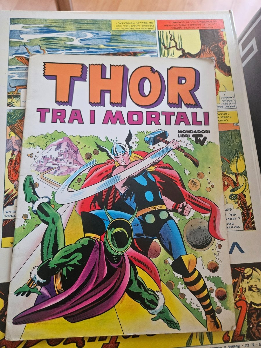 THOR TRA I MORTALI BROSSURATO MONDADORI 1981