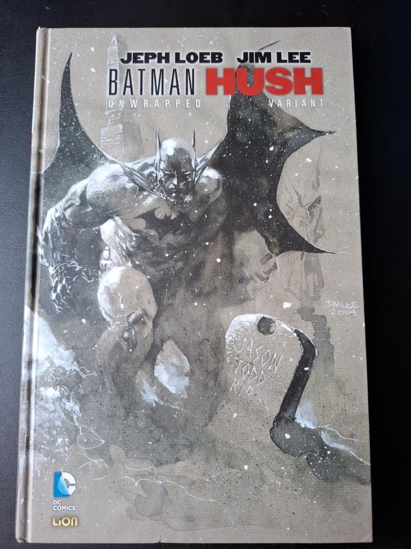 Batman Hush unwrapped variant edizione Lion