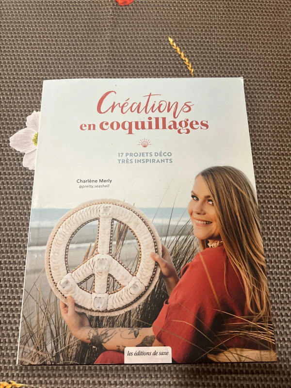 Livre de création coquillage