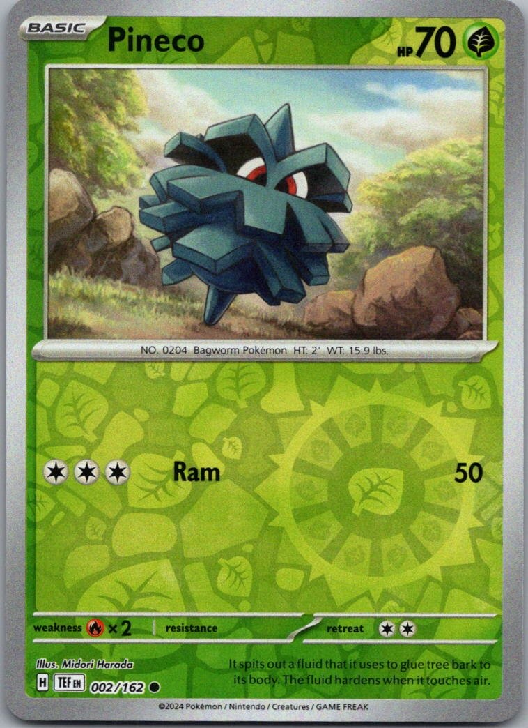 Pineco Reverse Holo Common SV05: Forze Temporali 002/162 quasi nuovo