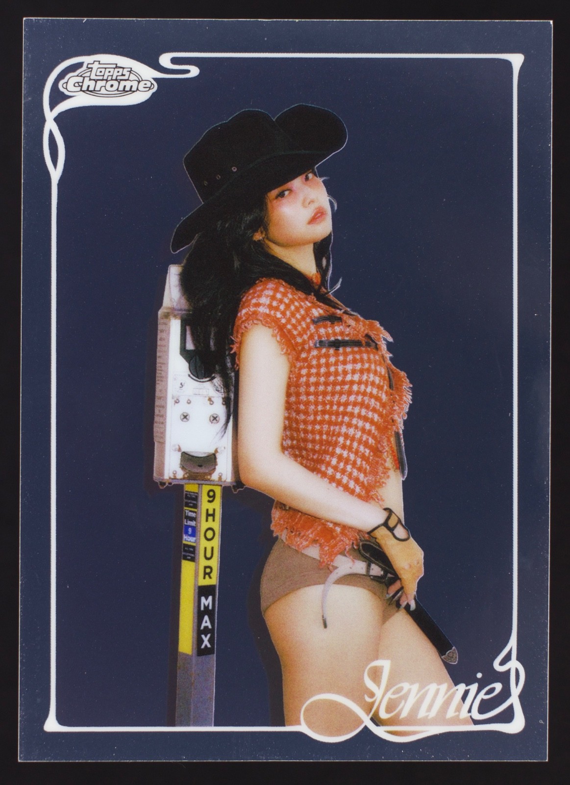 2026 Topps Chrome x Jennie #25 Ruby Album Base Blackpink K-pop