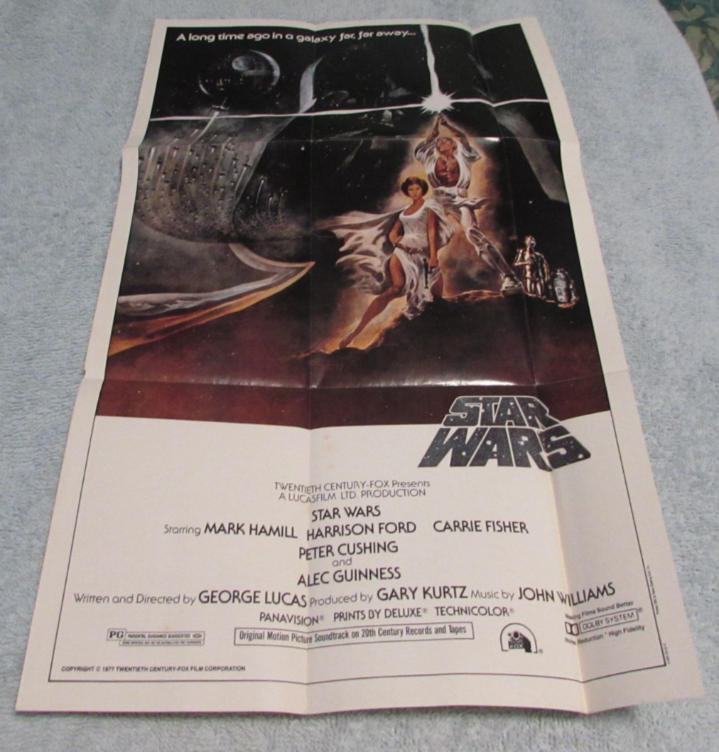 1981 Topps Movie Giant Pin-Up 12x20 Movie Posters Complete Set Of 12 + Wrapper