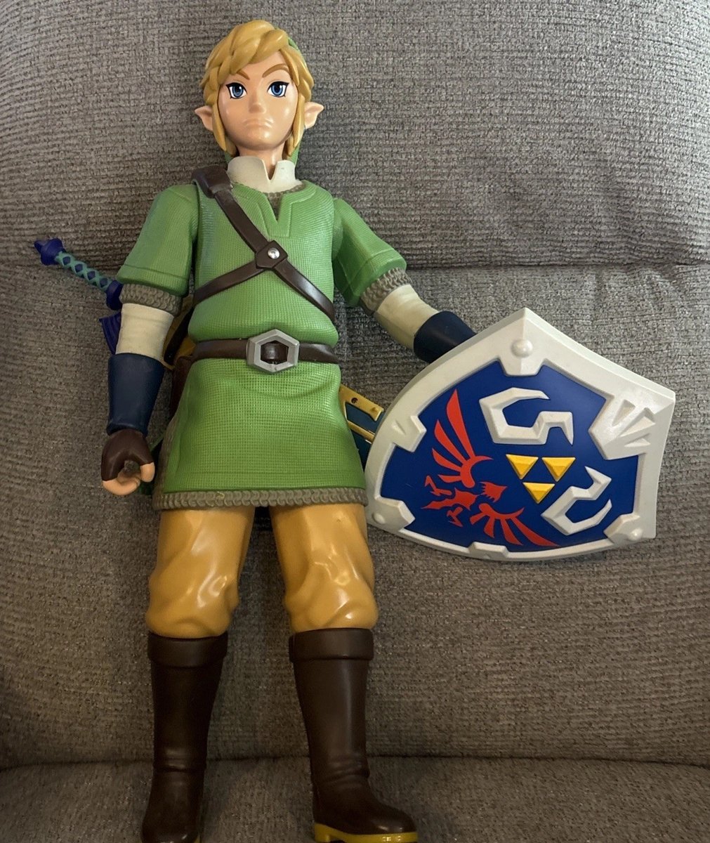 Legend Of Zelda Link 20" World Of Nintendo Figure.  Jakks Pacific 2015