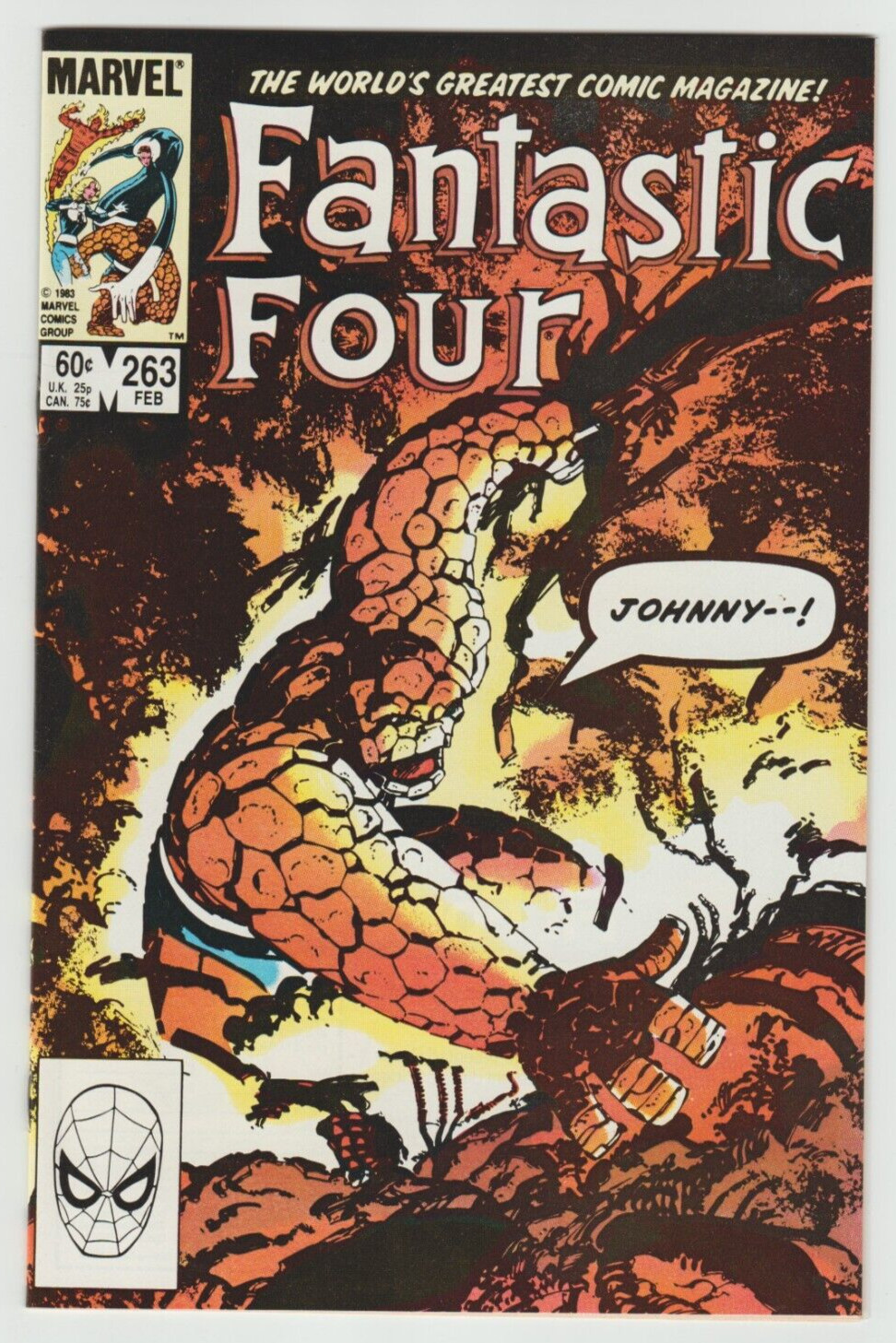 Fantastic Four #263 Marvel Comics February 1984